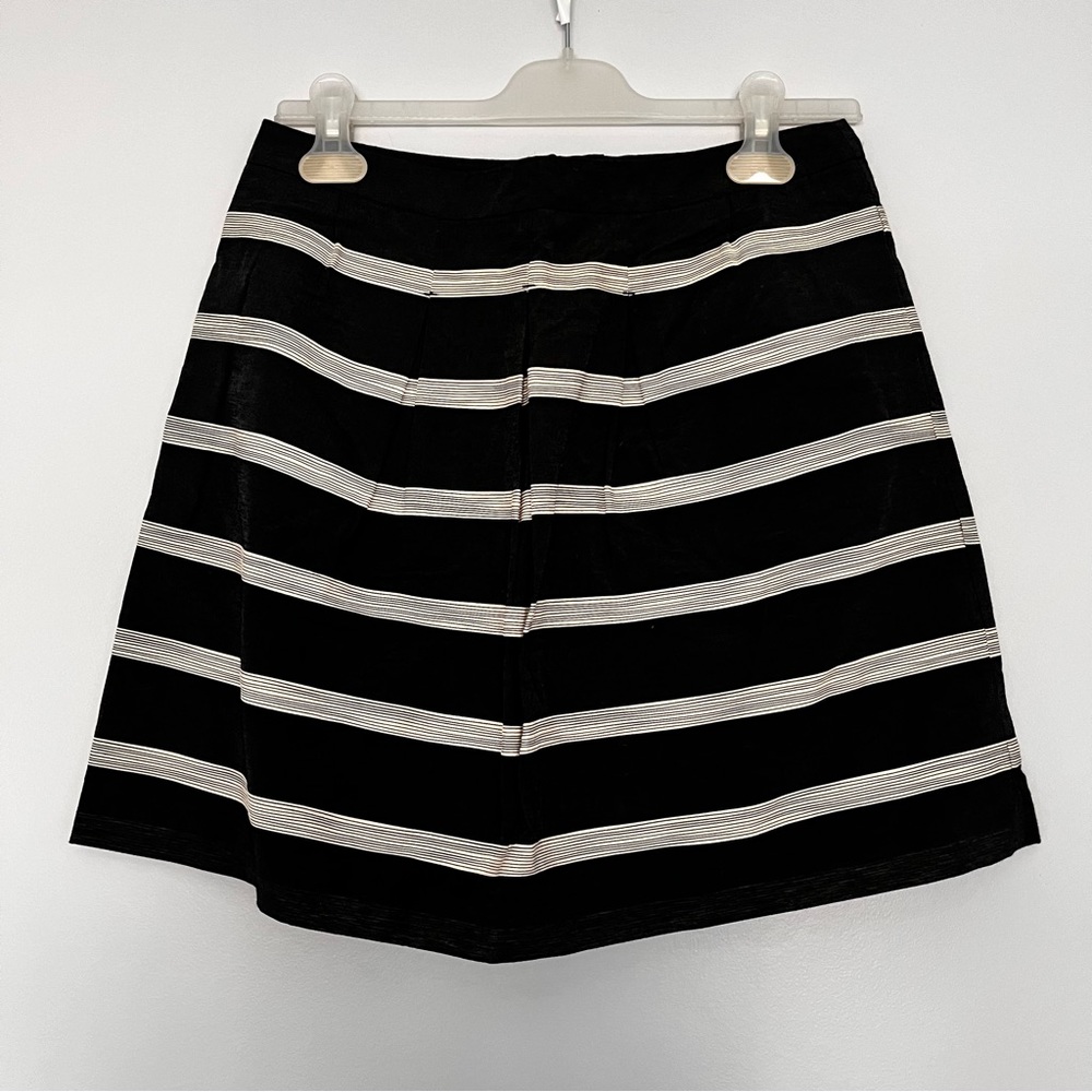 BNWT ANN TAYLOR LOFT STRIPED A-LINE SKIRT